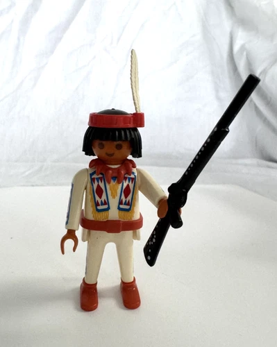 Playmobil 4504 Native American Set – 1994 Vintage Western – Good Condition