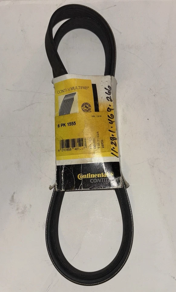 Continental 6PK1555 Serpentine Belt for 745 328 323 528 3 Series 325  06D903137F - Image 2 of 4