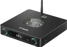 FiiO K13 R2R Desktop DAC & Headphone Amp, 24Bit DAC, Bluetooth Streaming (Black)