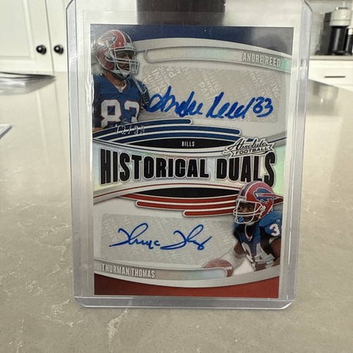 2025 Panini Absolute Andre Reed/Thurman Thomas Base (RAW)