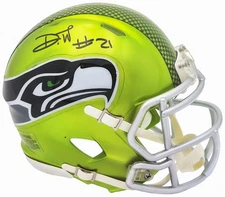 Devon Witherspoon Signed Seattle Seahawks Flash Green Speed Mini Helmet MCS Holo