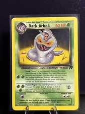 Pokémon Dark Arbok Team Rocket 19/82 Rare Unlimited 60 HP English Wizards on eBay