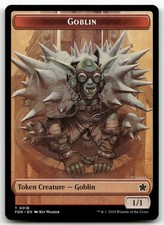 Goblin // Zombie Doubled-Sided Token MTG Foundations 18 // 15 T NM