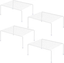Medium (13.1 x 10.2 Inch) Cabinet Storage Shelf Rack, Shelves Storage Rack  