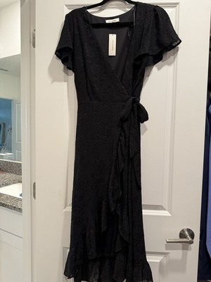 Francesca s Long Black Dress