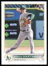 2022 Topps Update #US77 Adrian Martinez Rookie