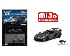 1/64 Mini GT Lamborghini Aventador SVJ Roadster Griglo Telesto Model MGT00425