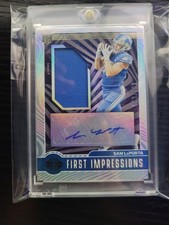 2023 Illusions Sam LaPorta RC Patch Auto /399 Rookie Autograph First Impressions