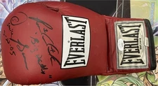 Riddick Bowe Signed Autographed Boxing Glove Inscribed "Big Daddy" JSA AV37831