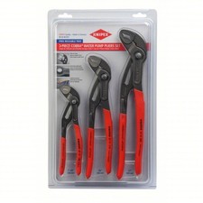KNIPEX Cobra 3 Pc Plier Set 002006US1 7 10 12 Water Pump Pliers