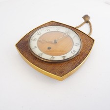 Krause KG Wanduhr Zimmeruhr Wohnzimmeruhr mit Handaufzug ca. 22 x 22 cm