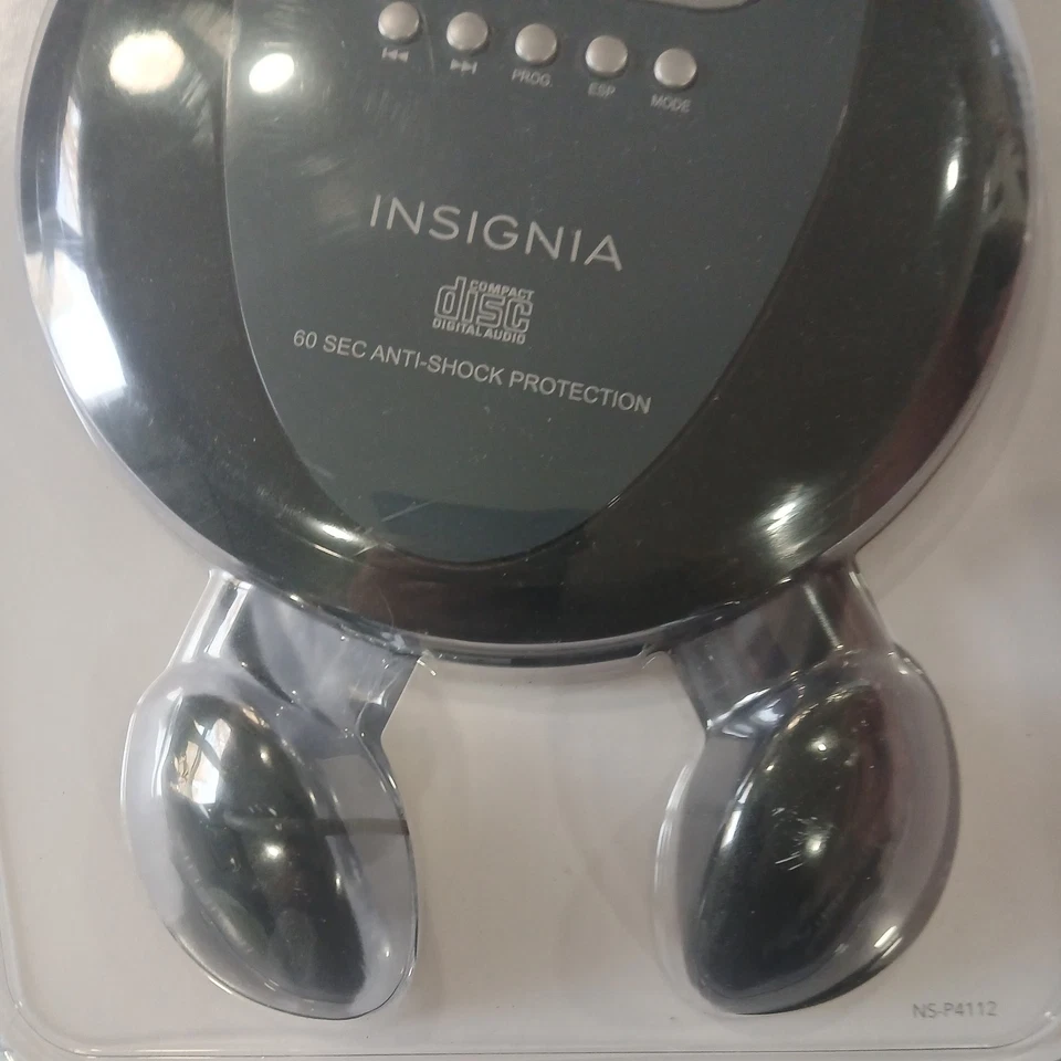Insignia NS-P4112 персональный портативный проигрыватель компакт-дисков противоударная защита  - Изображение 2 из 4