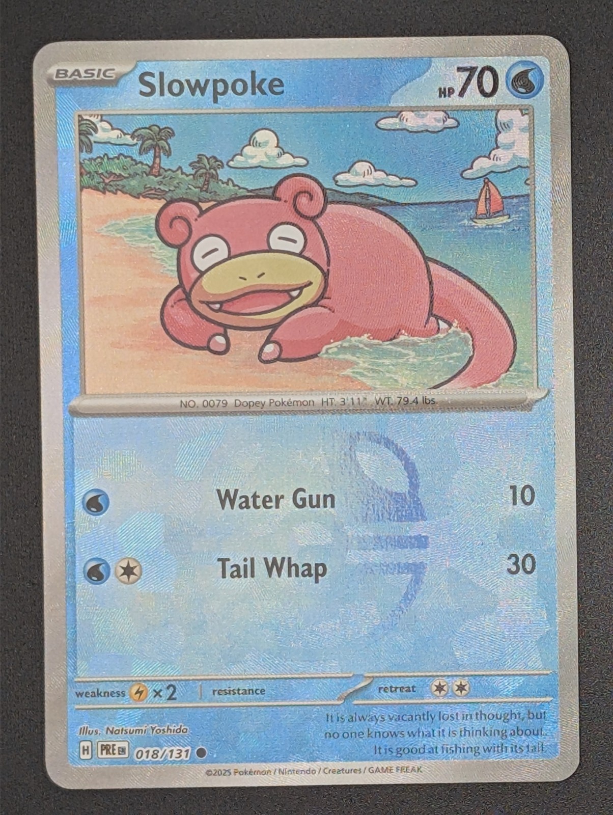 Slowpoke [Master Ball] #18 Pokemon TCG Prismatic Evolutions NM