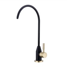 FONVETH Drinking Water Faucet, Champagne Gold RO Faucet for Under Sink Water