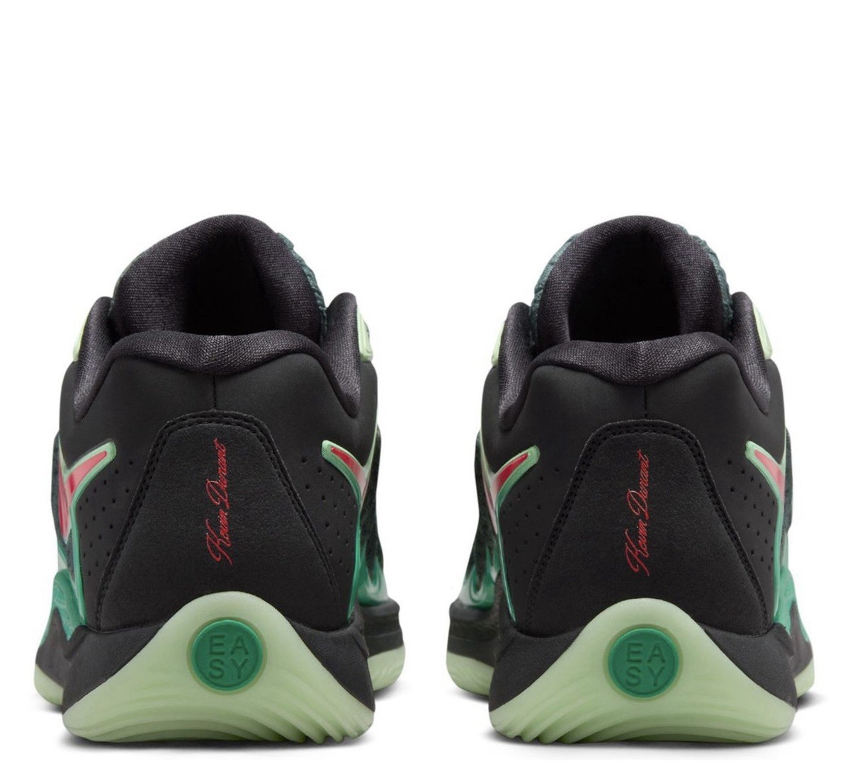 Nike KD 17 Easy Money Sniper Mens Size 14 Black Green Crimson FJ9487-002 nike-kd-17-black-red.png main image 3