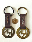 LOT X 2 Vintage The MARLBORO Brand Advertising Key Ring Key Chain Fob — photo 2