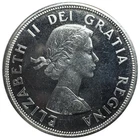 Canada 1964 Elizabeth II (Confed. Conf.) $1 0.800 Silver - Proof Like