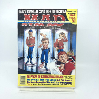 MAD Magazine - Super Mad No. 6 - Star Trek Edition 1992 - M4168