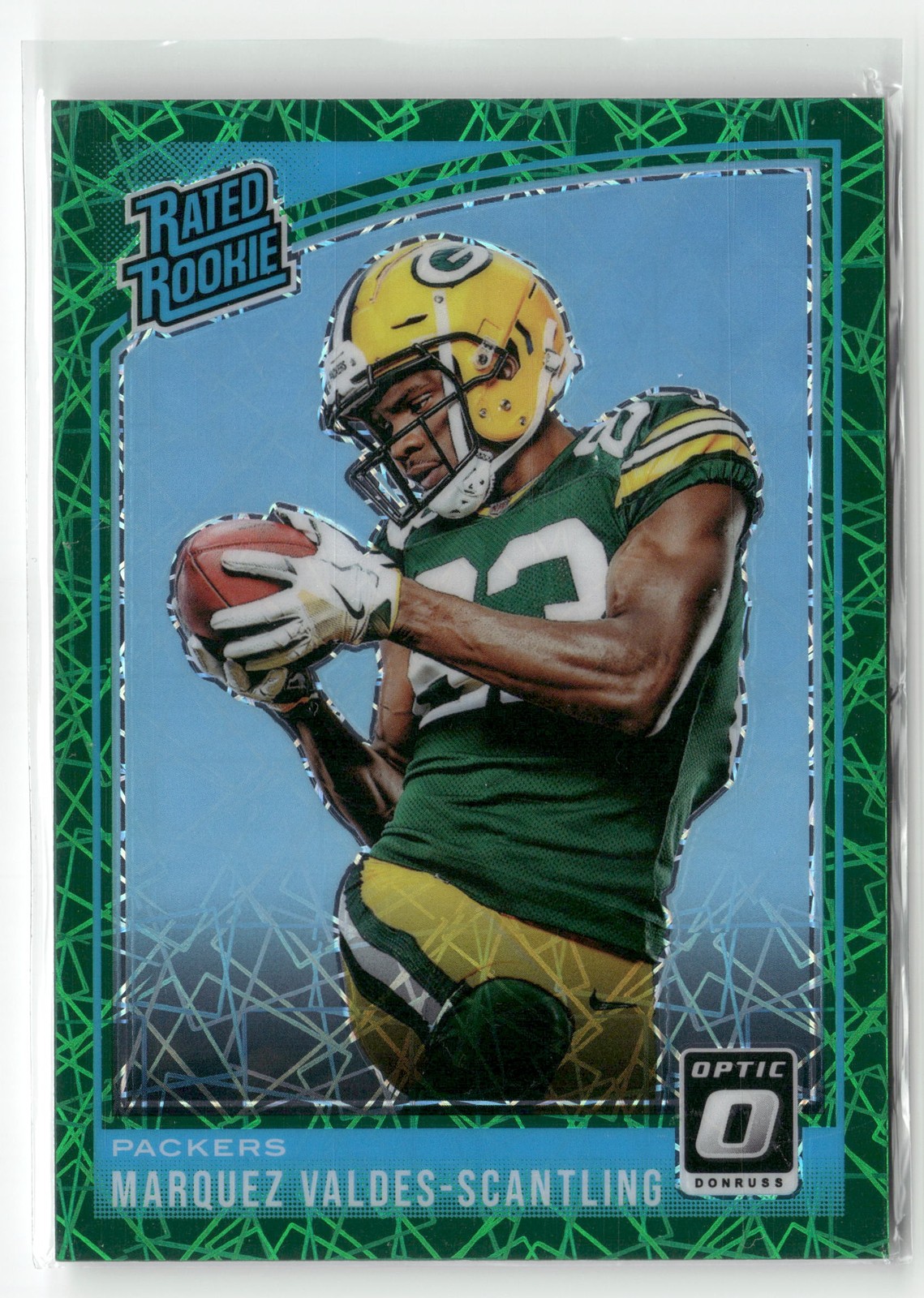 Marquez Valdes-Scantling Panini Donruss Optic #186 Green Velocity