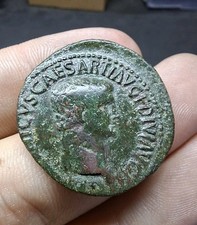 #8-24 ~ Germanicus, As , SC Au Revers 