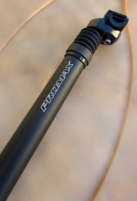 PROMAX Suspension Seatpost Aluminum Shock Absorber 30.4mm Rebound Adjustable NEW
