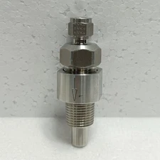 Parker C-Series 316 SS A-LOK Tube Fitting Check Valve M8 1/2" Instrumentation