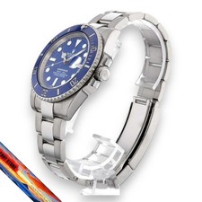 Rolex Rolex Submariner 116619LB Blue Dial Men's Watch White Gold