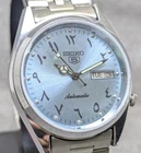 Vintage Seiko 5 automatic Day Date Movement No.7009A Japan made men's watch.
