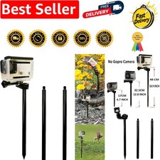 | Verstellbare Länge | Verstellbare Neigung 1/4-20 Kugelkopf für Gopro, Trail Camer...