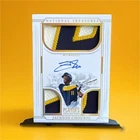 Panini 2025 National Treasures Holo Gold Auto Patch 2/10 Chourio Brewers