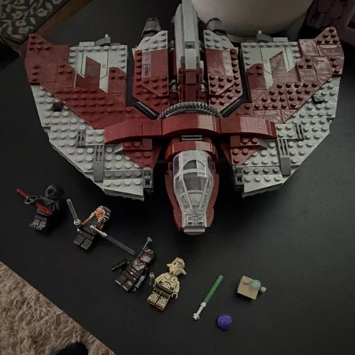 LEGO Star Wars: T-6 Jedi Shuttle Complete Set with Minifigures (7931)