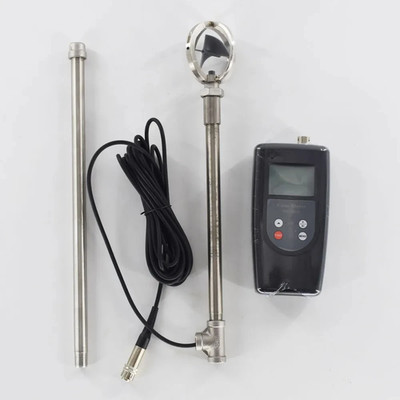 Portable flow meter FM-100V5 0.01-5m/s /FM-100V10  0.01-10 m/s digital flowmeter