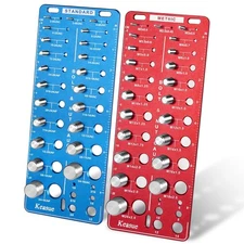 56Pcs Thread Checker, Nut and Bolt Checker Standard Metric,... 