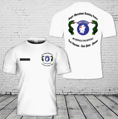 Custom Name Jungle Operations Training Center T-Shirt 3D