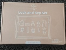 Montessori Lock and Key Set for Preschool/Youth Learning