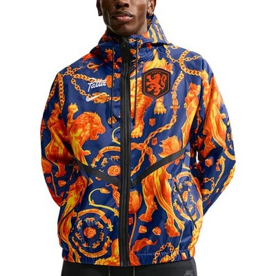 Nike x Patta X2 World Cup Anthem Jacket Netherlands IH1617-455 Men s
