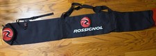 Rossignol Travel Ski Bag Black And Red With Handles 84" x 11