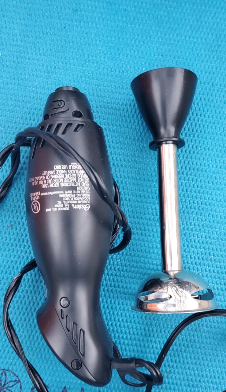 Oster 2 Speed Immersion Handheld Blender FPSTHB2MB Mixer Motor Head Blend
Opens in a new window or t