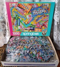 2020 SPRINGBOK 1000-PIECE 38-10911 SWEET TOOTH PUZZLE MADE IN THE USA COMPLETE