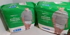 Amazon Basics Incontinence Underwear For Men XXL 14 Count Lot of 2 New