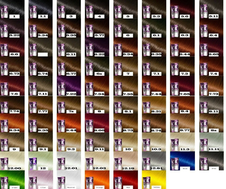 MORFOSE 10 - Professional Hair Color Cream - ARGAN OIL - Special Herbal -100ml