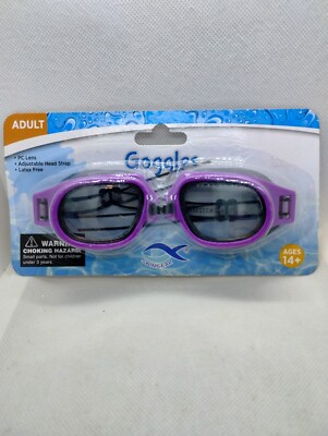 Swimgear Adult Goggles Different Colors Comfortable Summer Swim Dive Brand New!