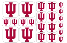 Indiana Hoosiers Team Stickers - Multiple Sizes/Glossy/Matte - Free Shipping