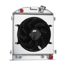 4 Row Radiatorshroud Fan For 1930-1938 33 Ford Hi Boy Hot Rod Chopped Chevy V8 4 Row Radiatorshroud Fan For 1930-1938 33 Ford Hi Boy Hot Rod Chopped Chevy V8