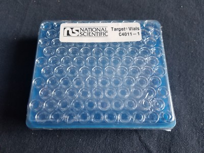 (100) Thermo Scientific National Target 2mL Clear Vials 12mm x 32mm ...