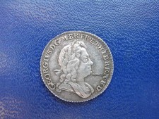 George I Sixpence 1723 SSC in angles