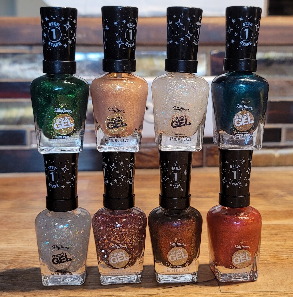 Sally Hansen Miracle Gel Nail Polish Merry and Bright Collection