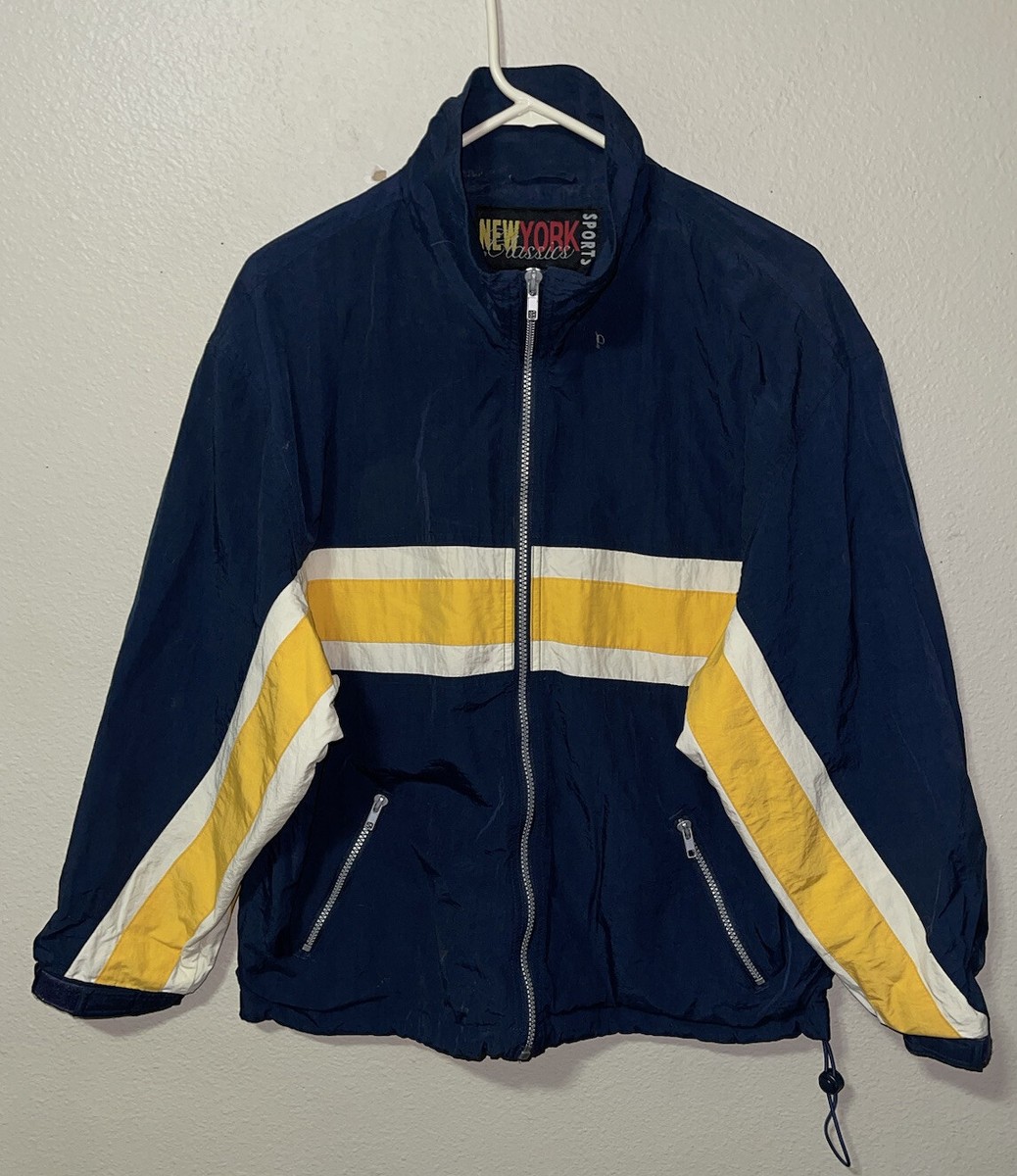 Retro NY Classics Sports Windbreaker, Vintage Jacket Women's Retro NY Classics Sports Windbreaker, Vintage Jacket Women's
