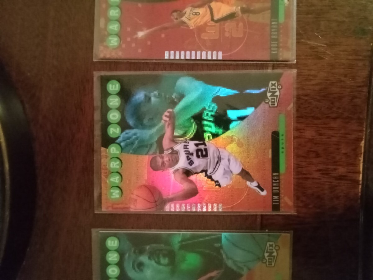 1998 Upper Deck Ionix Warp Zone Rare Tim Duncan Grant Hill Ud 