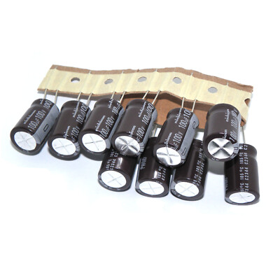10x 100V100UF Nichicon Electrolytic Capacitor 100uf 100v 10X20 mm